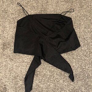 Zara - Tied Crop Top